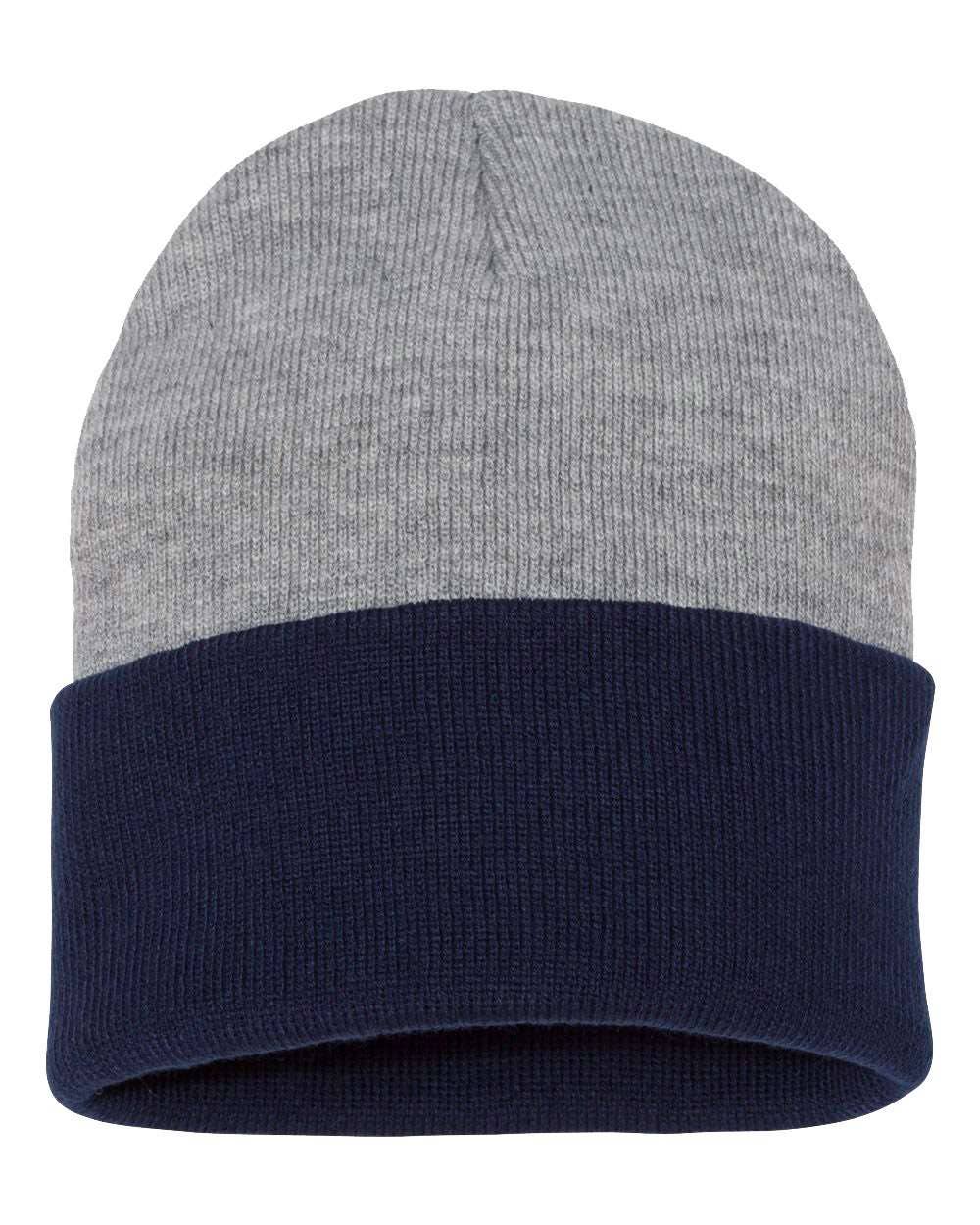 Sportsman 12” Two-Tone Color Blocked Cuffed Beanie