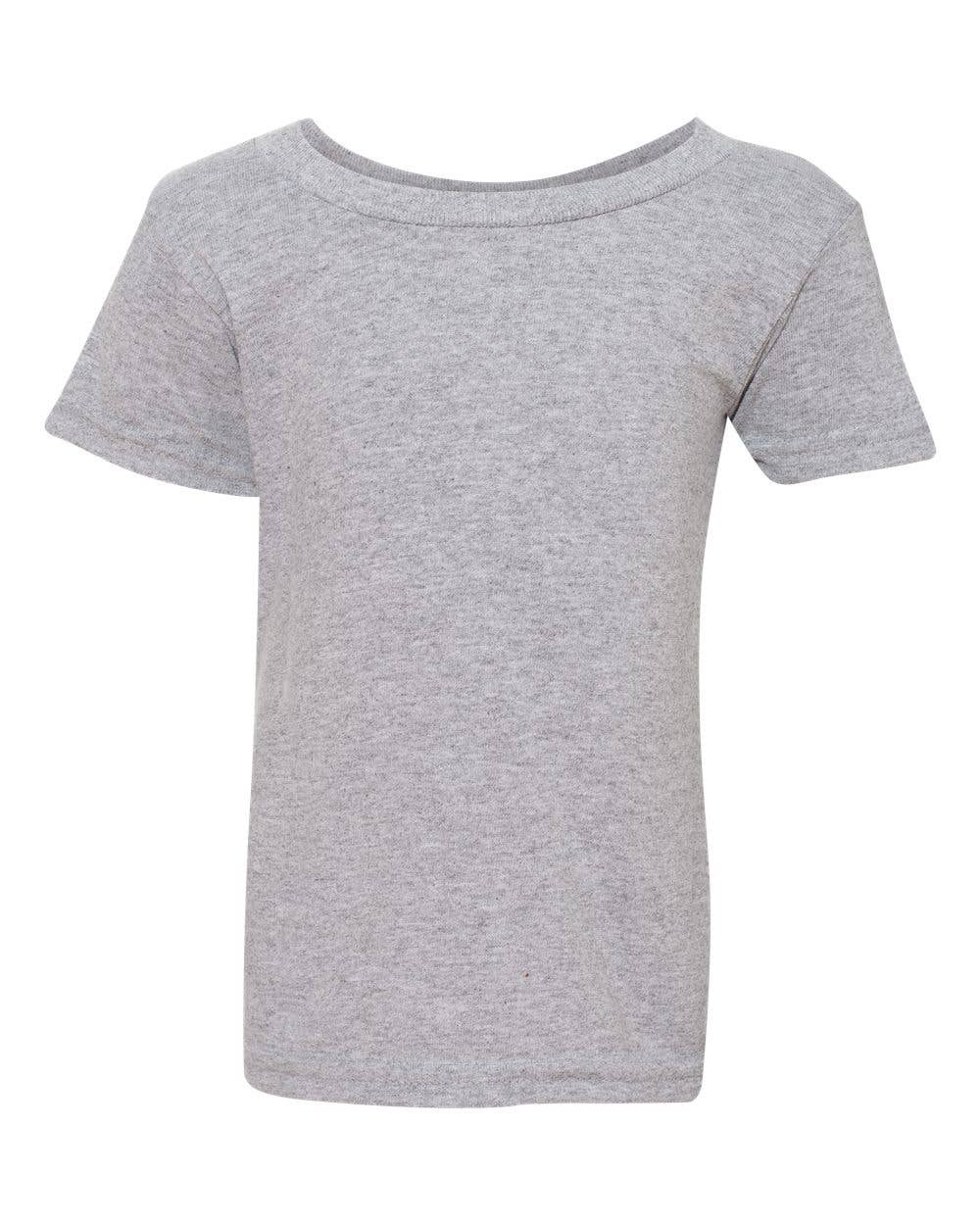 Toddler Heavy Cotton T-Shirt Soft Everyday Essential (2T–6)