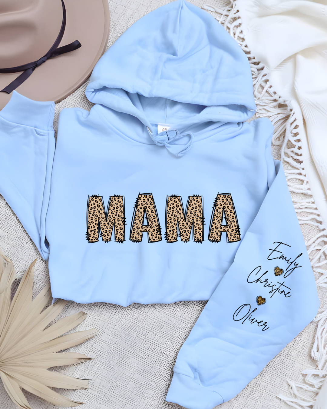 Custom Leopard Print Mama Shirt