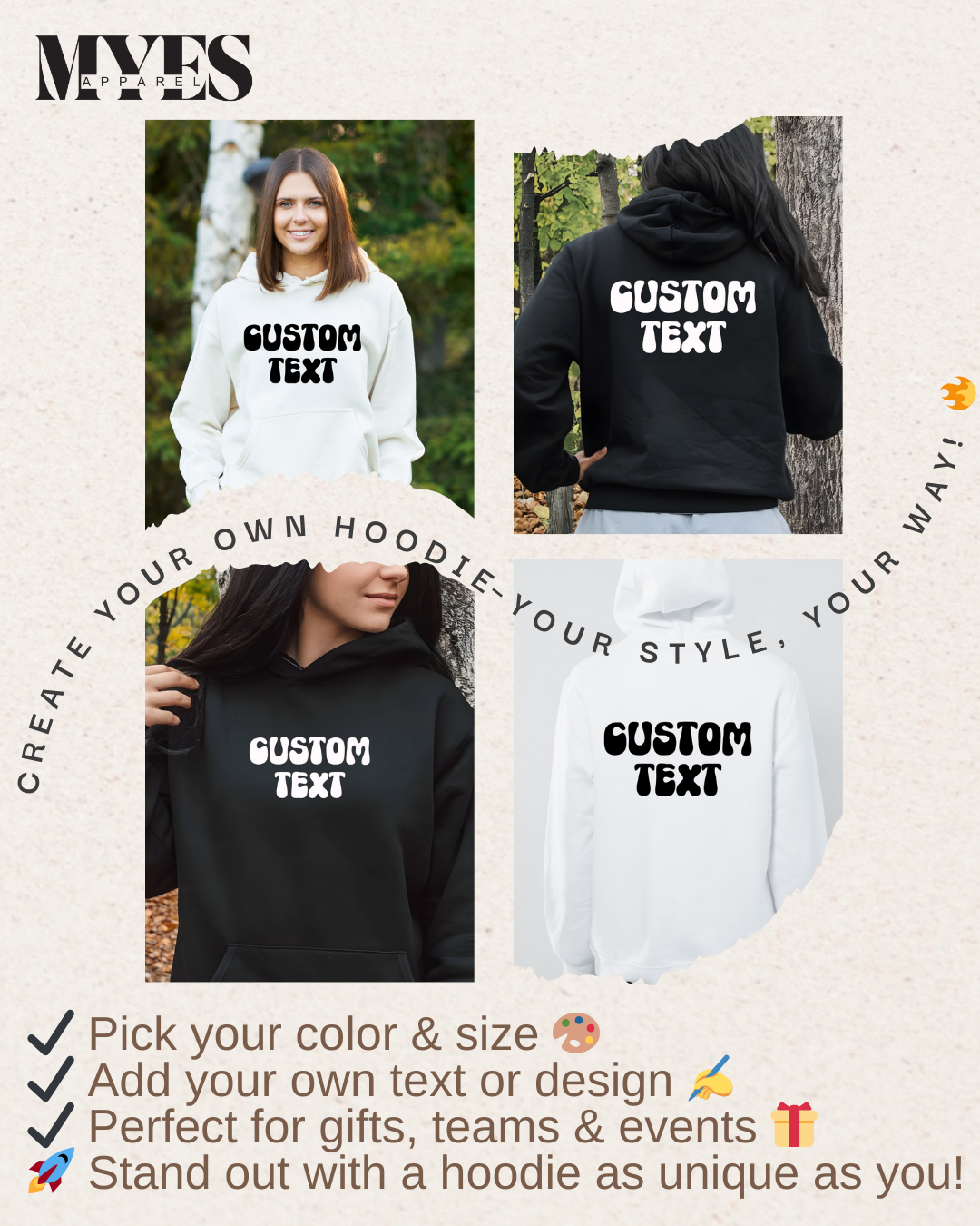 🎨 Custom Hoodie