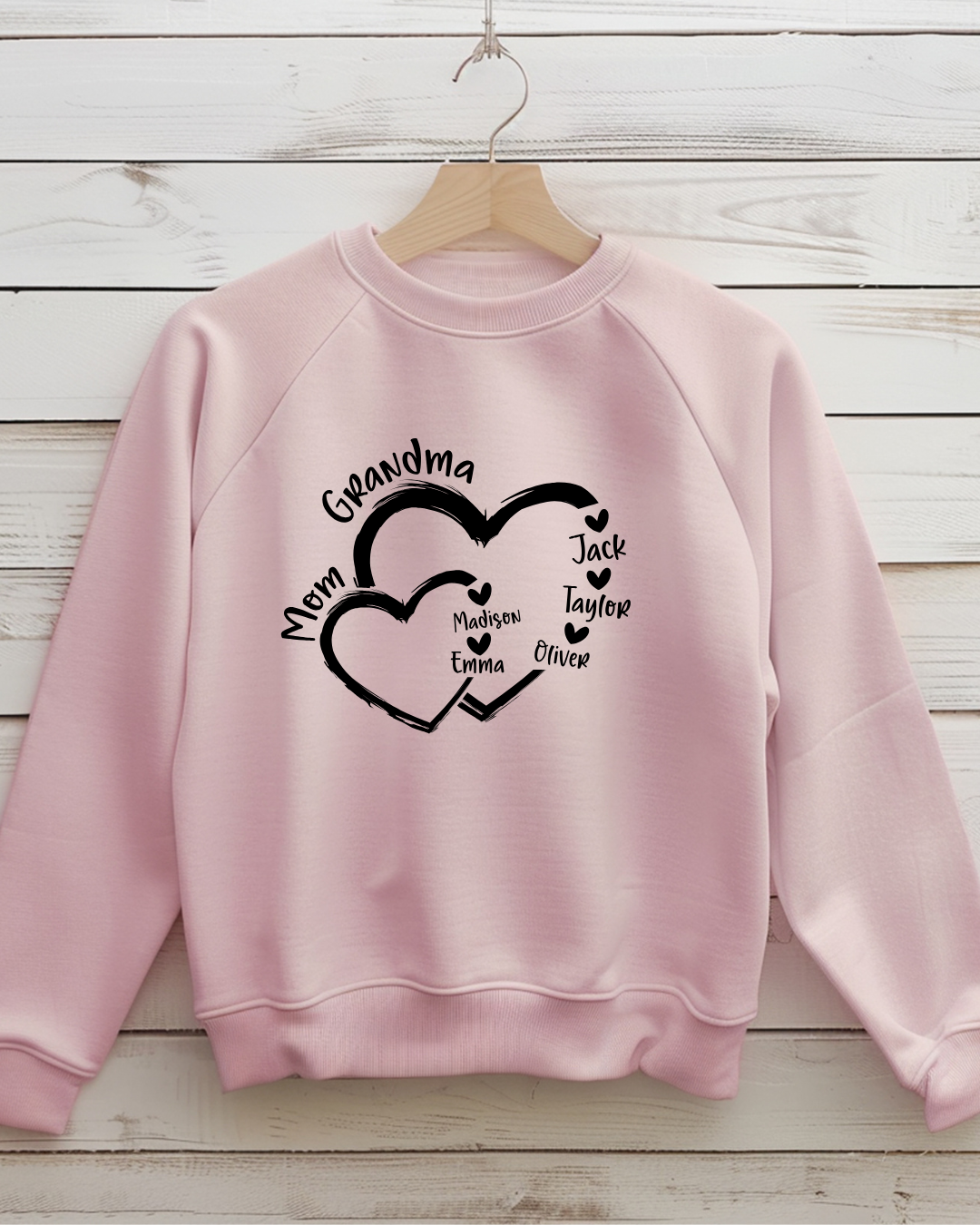 💖 Custom Grandma & Mama Shirt