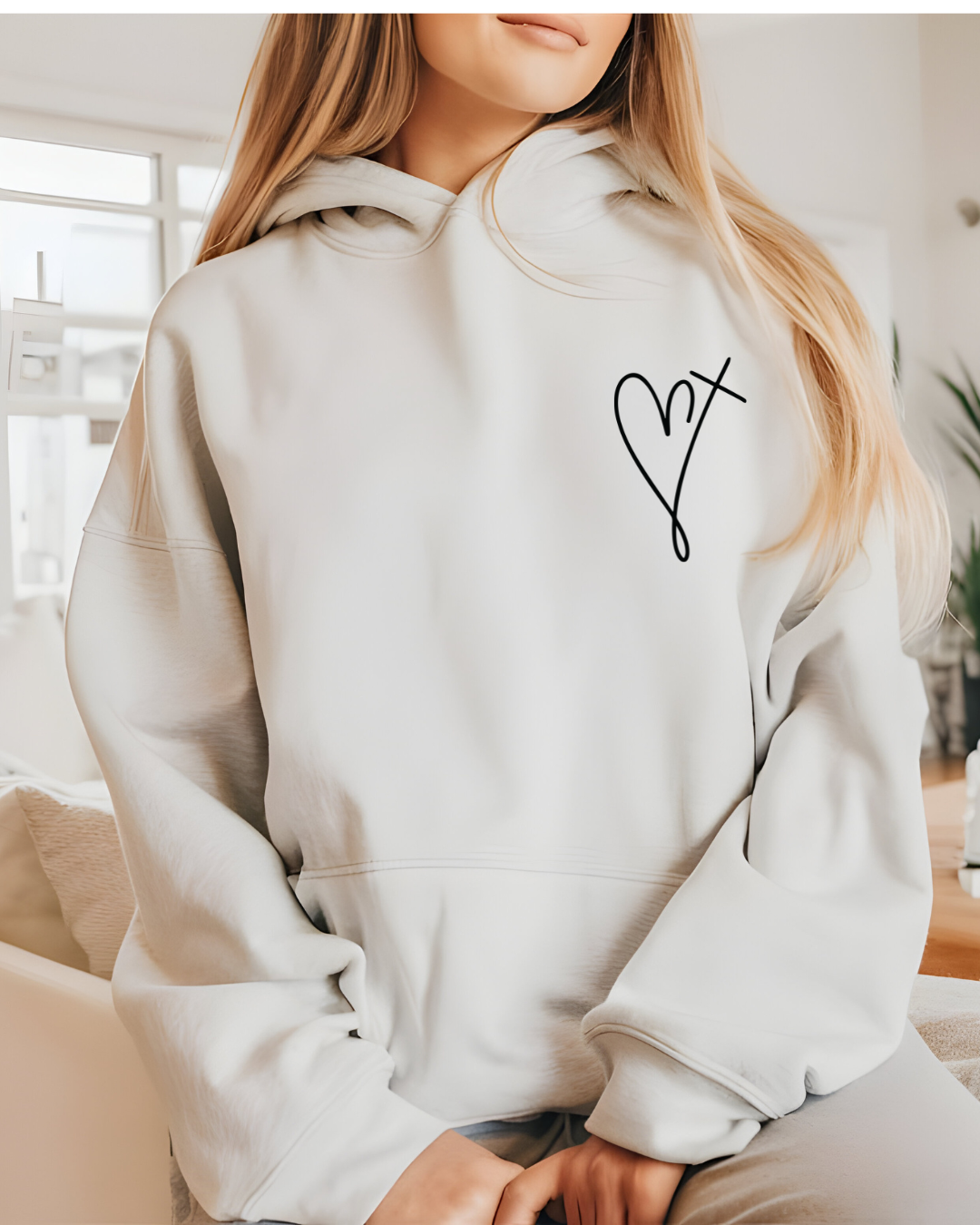 Jesus Has My Back Hoodie