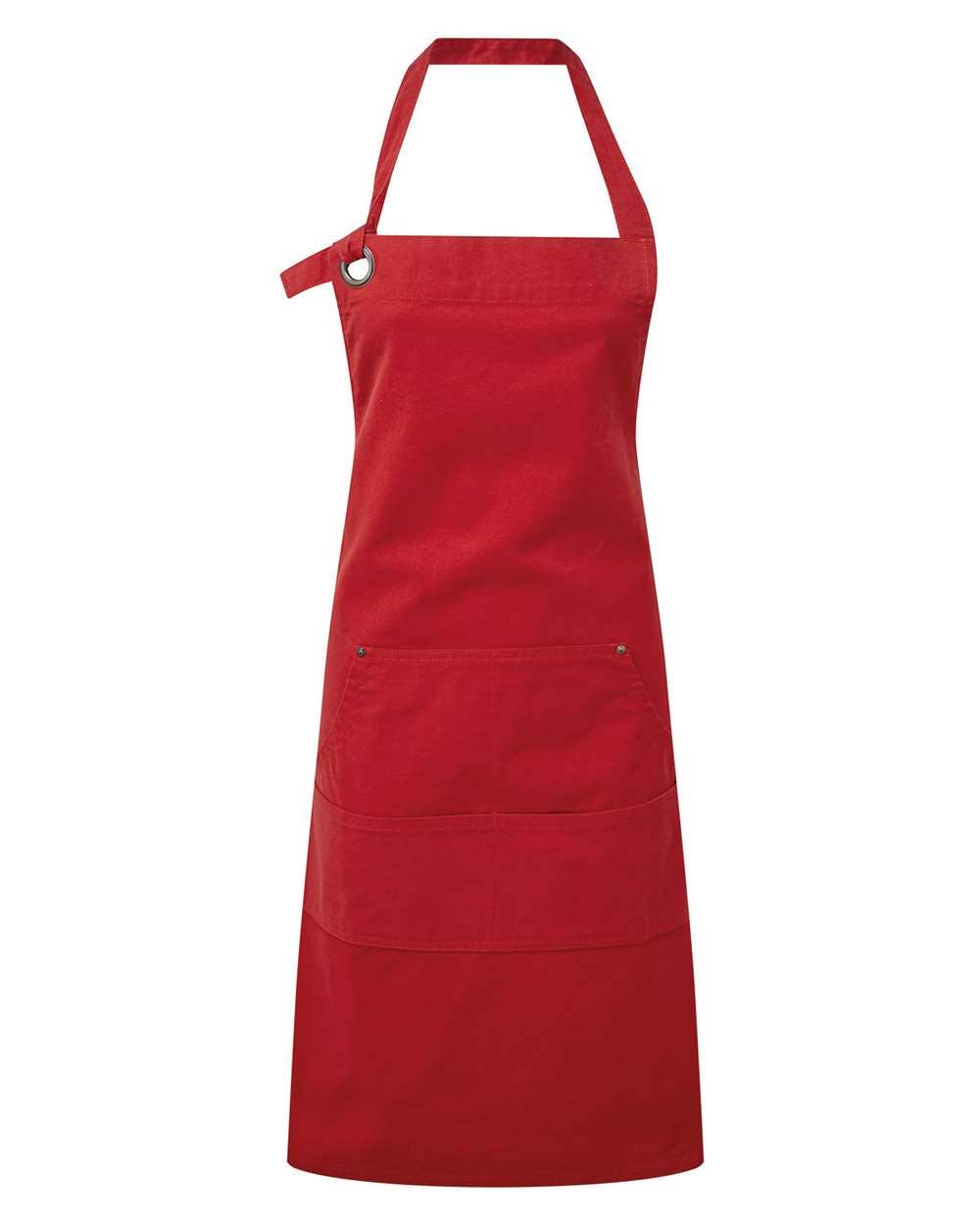 Artisan Heavy Cotton Apron – Adjustable Neck and Multi-Pocke