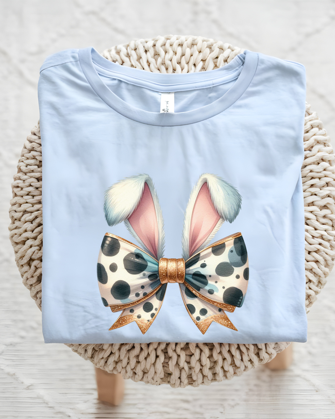 Bow Easter T-Shirt 🐰🌸