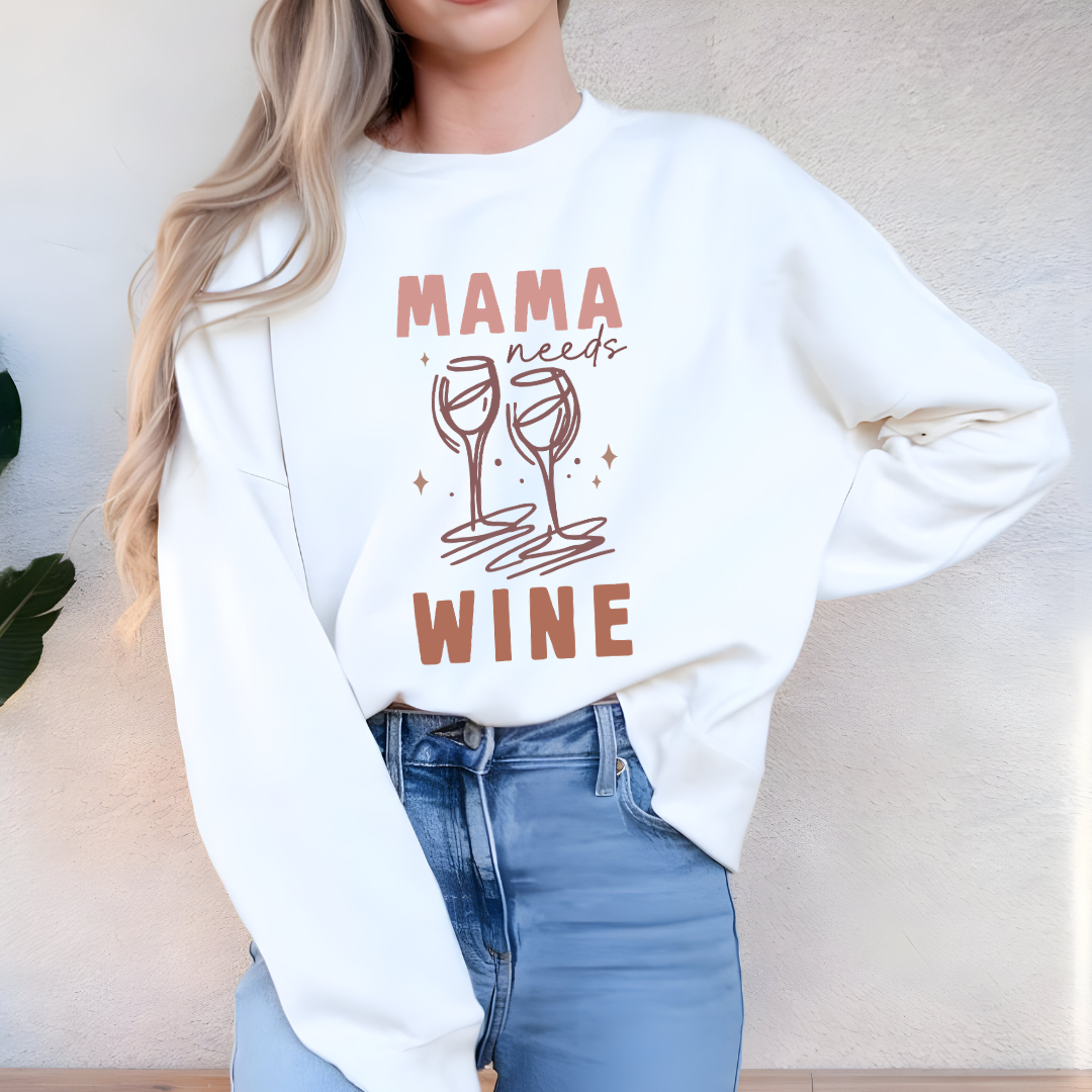 🍷 Mama Needs Wine Shirt