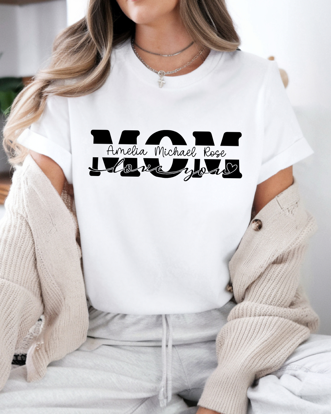 💙 Custom MOM Shirt