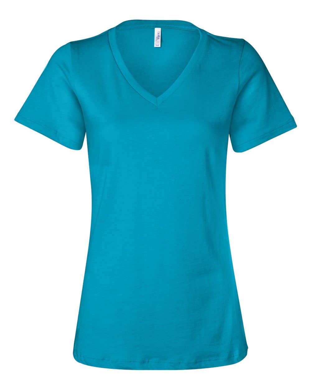 BELLA + CANVAS Women’s Relaxed V-Neck Tee – Lightweight Tee