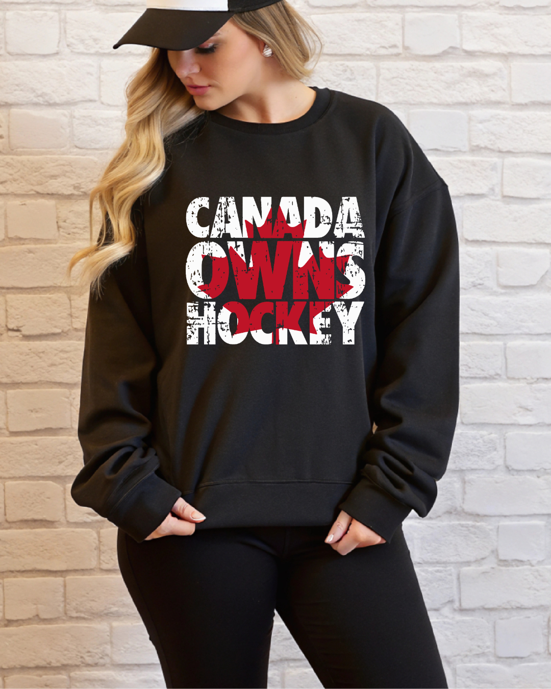 🏒 Canada Owns Hockey Sweatshirt