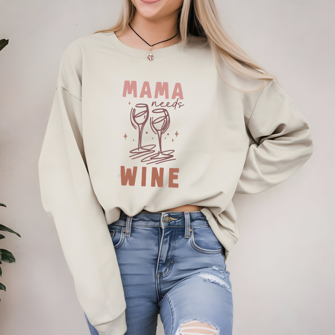 🍷 Mama Needs Wine Shirt