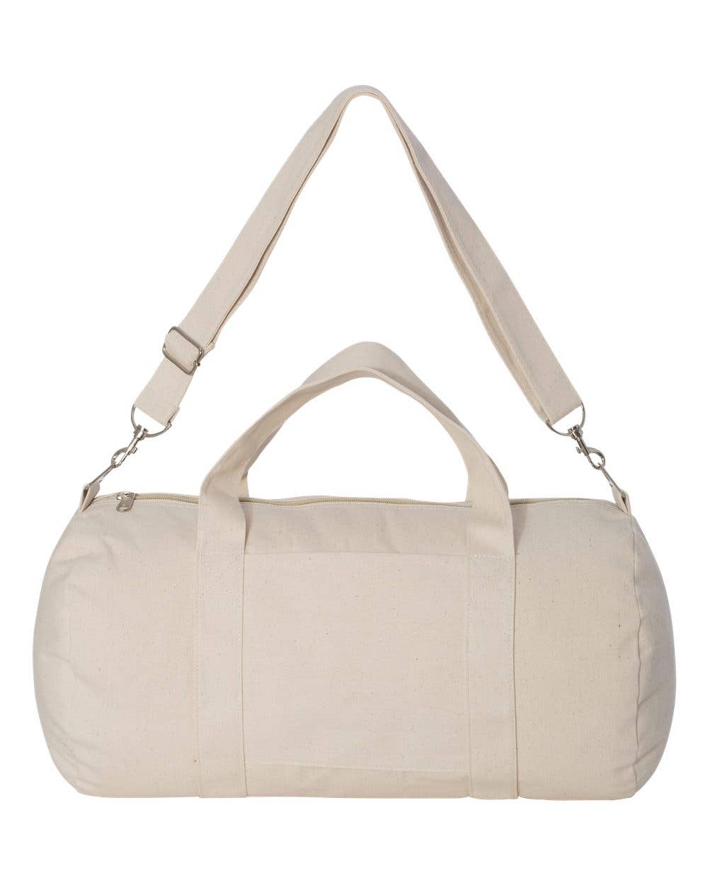 Premium Canvas Duffel Bag | Reinforced Handles Travel & Gym