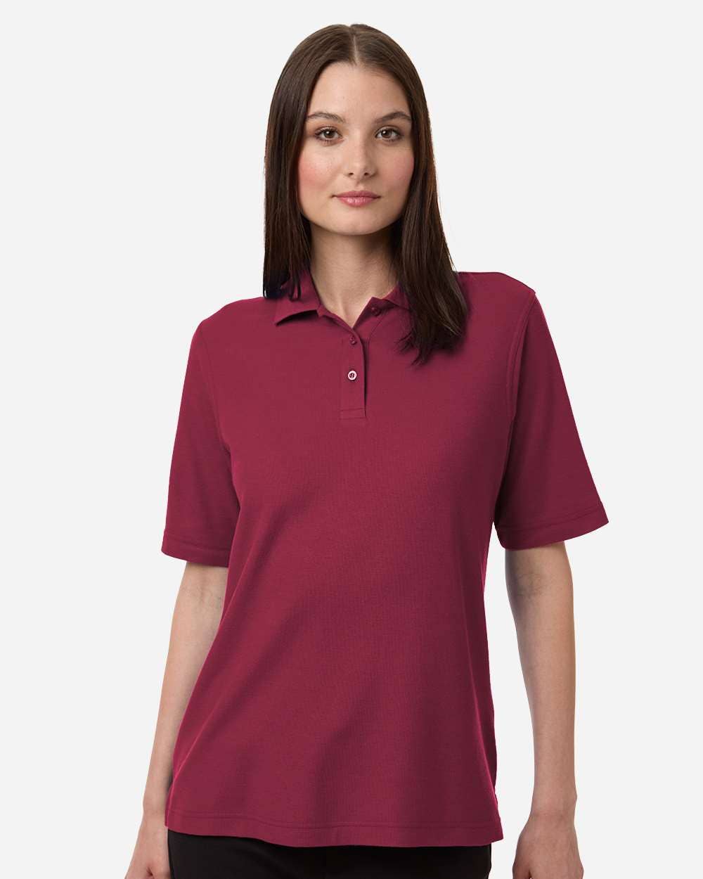 Women’s Classic Fit Pique Polo – Soft Cotton Blend
