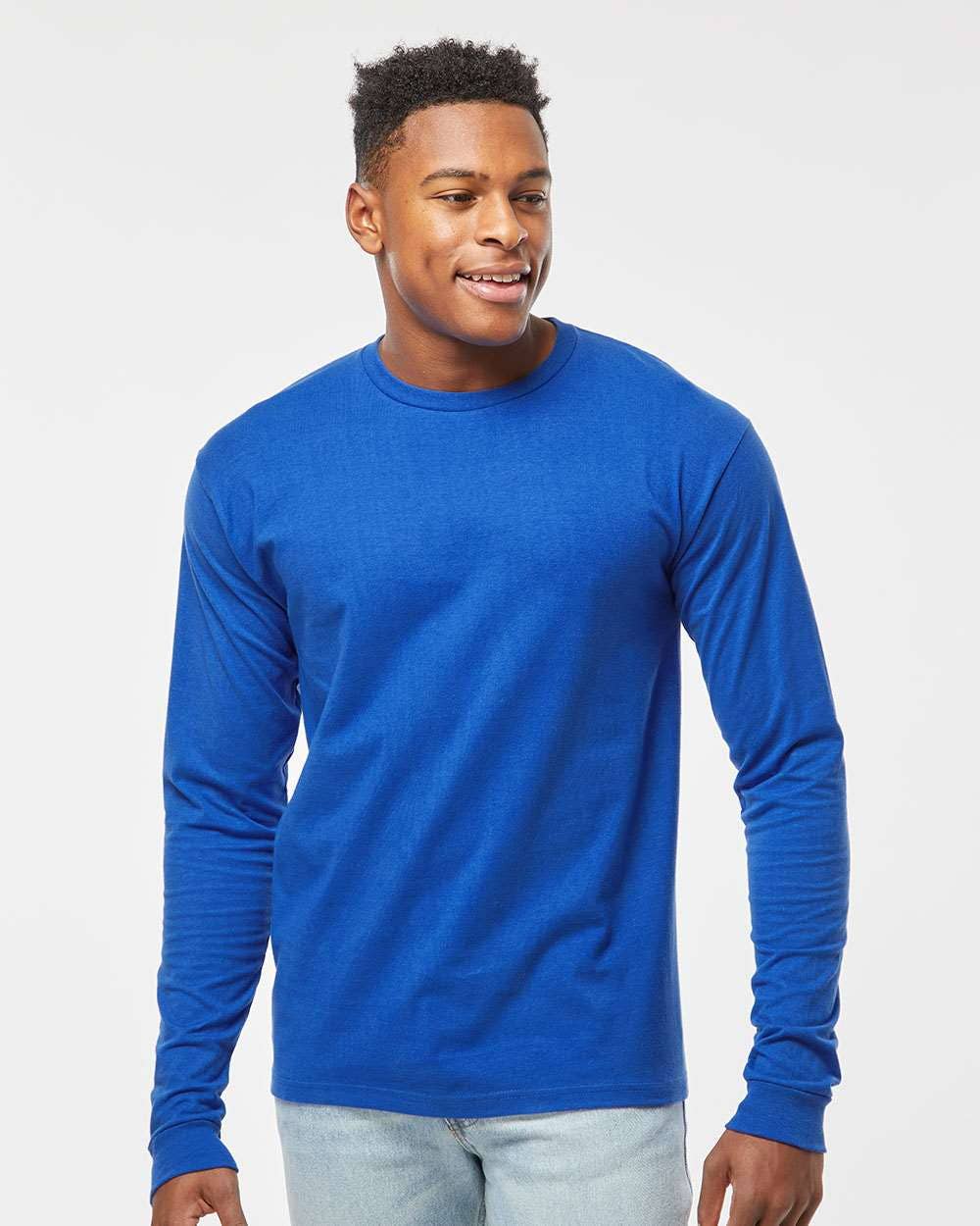 Long Sleeve Top | Heavyweight Cotton Jersey Tee