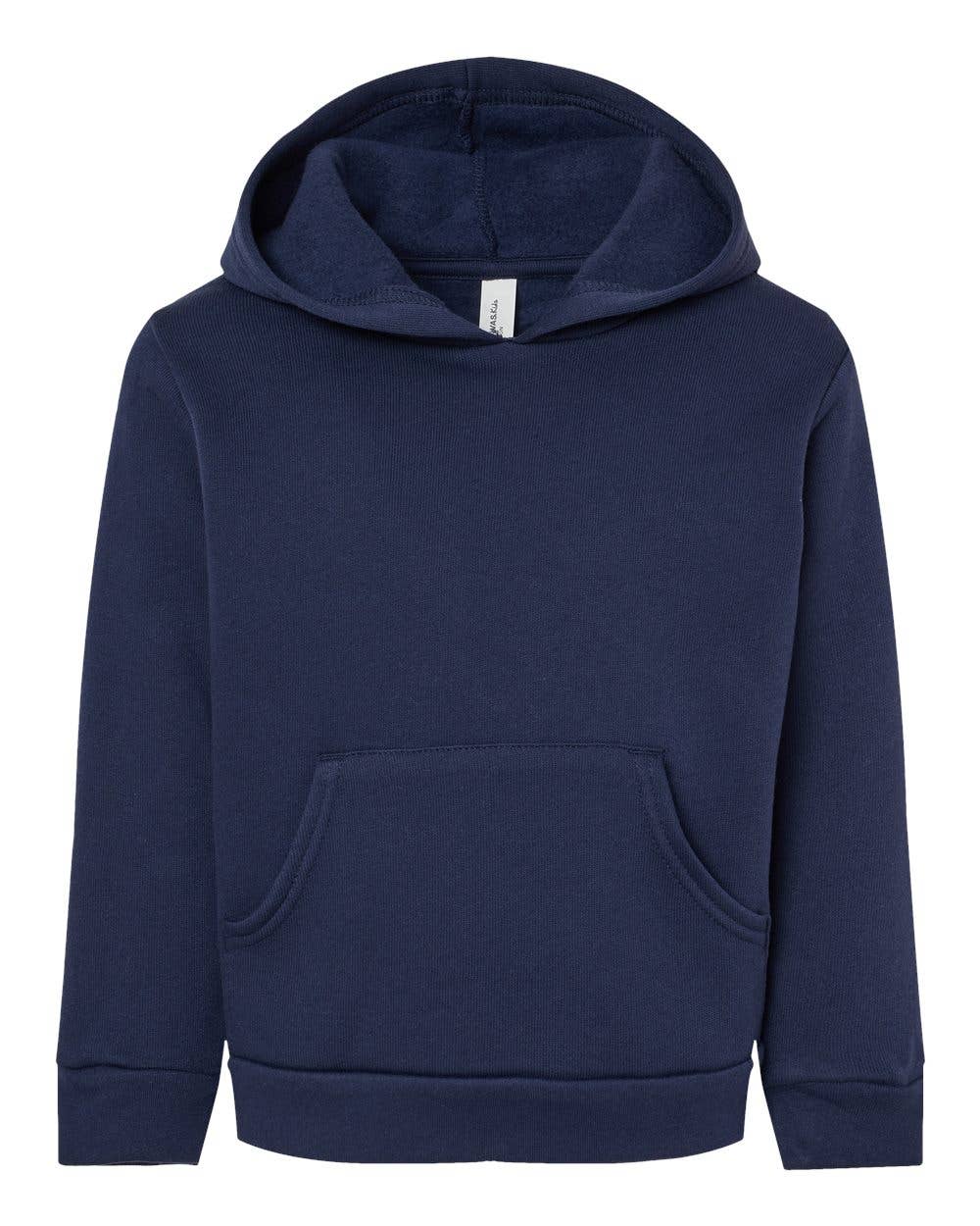 BELLA + CANVAS Toddler Sponge Fleece Hoodie Sweatshirt