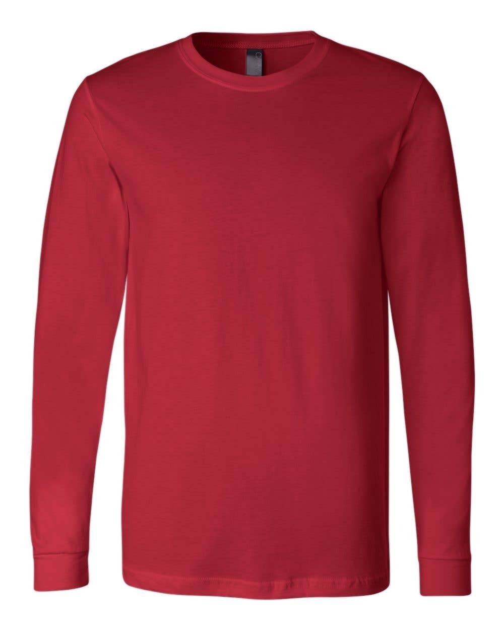 Unisex Soft Cotton Long Sleeve Tee | Bella + Canvas