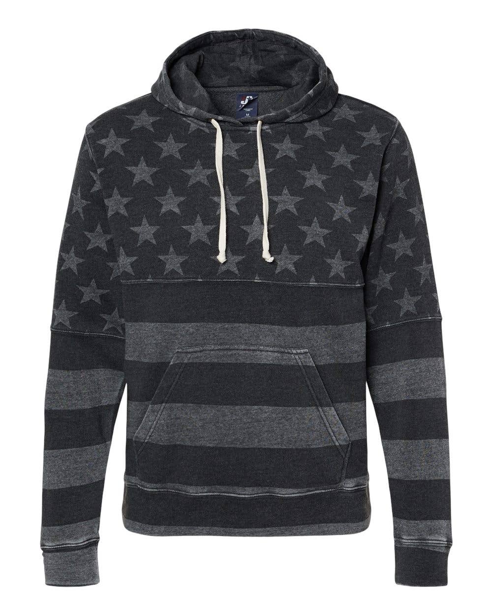 Men’s J. America Relaxed Fit Soft Triblend Fleece Hoodie