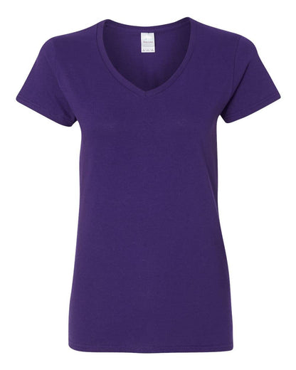 Gildan 5V00L Women’s Heavy Cotton Semi-Fitted V-Neck T-Shirt