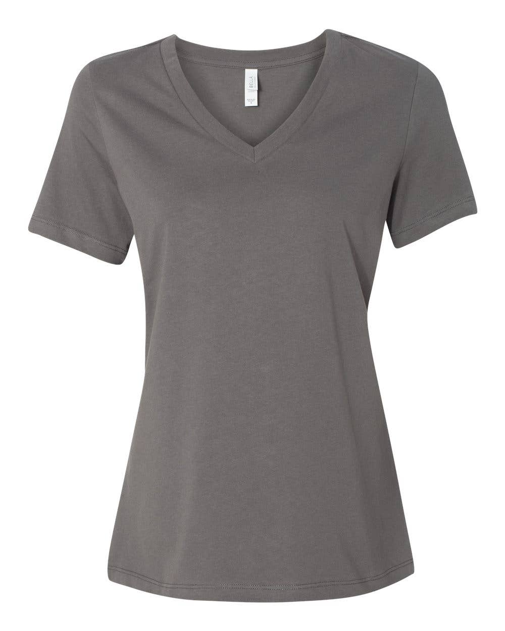 BELLA + CANVAS Women’s Relaxed V-Neck Tee – Lightweight Tee