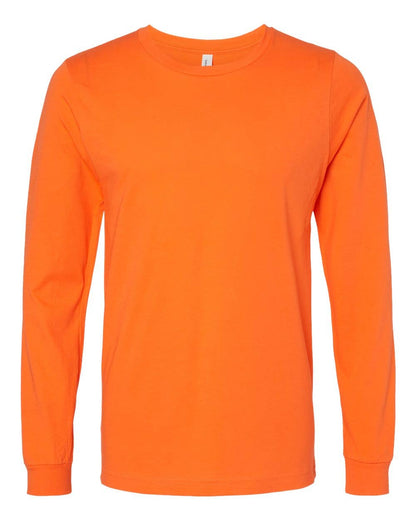 Unisex Soft Cotton Long Sleeve Tee | Bella + Canvas