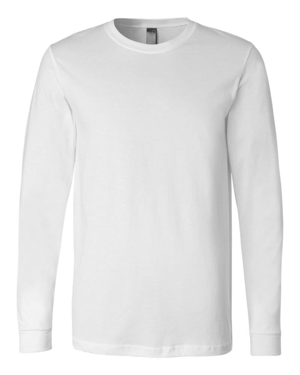 Unisex Soft Cotton Long Sleeve Tee | Bella + Canvas