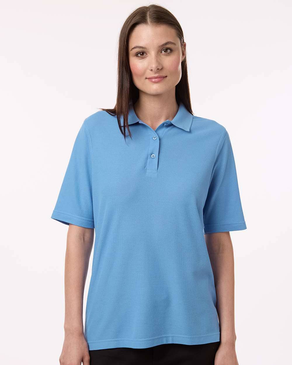 Women’s Classic Fit Pique Polo – Soft Cotton Blend