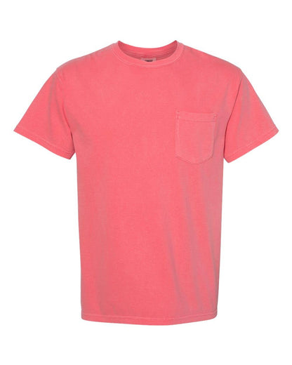 Comfort Colors Heavyweight Pocket 100% ring-spun cotton Tee