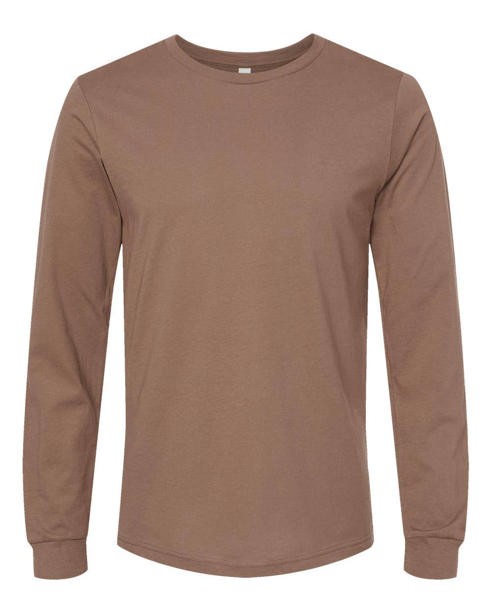 Unisex Soft Cotton Long Sleeve Tee | Bella + Canvas