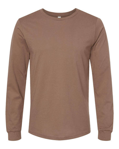 Unisex Soft Cotton Long Sleeve Tee | Bella + Canvas