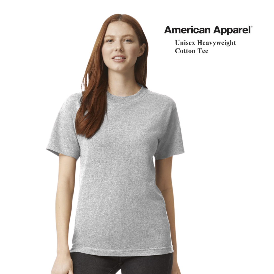 American Apparel 1301 T-Shirt Heavyweight Cotton Relaxed Fit