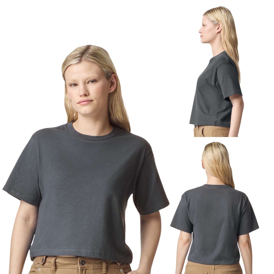Women’s Boxy Cotton Tee | Everyday Relaxed Style