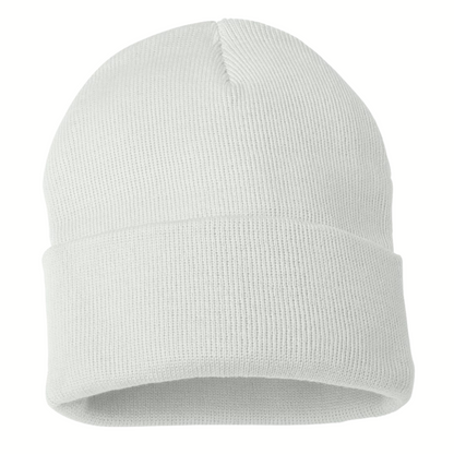 Solid Cuffed Beanie | Knit Winter Hat