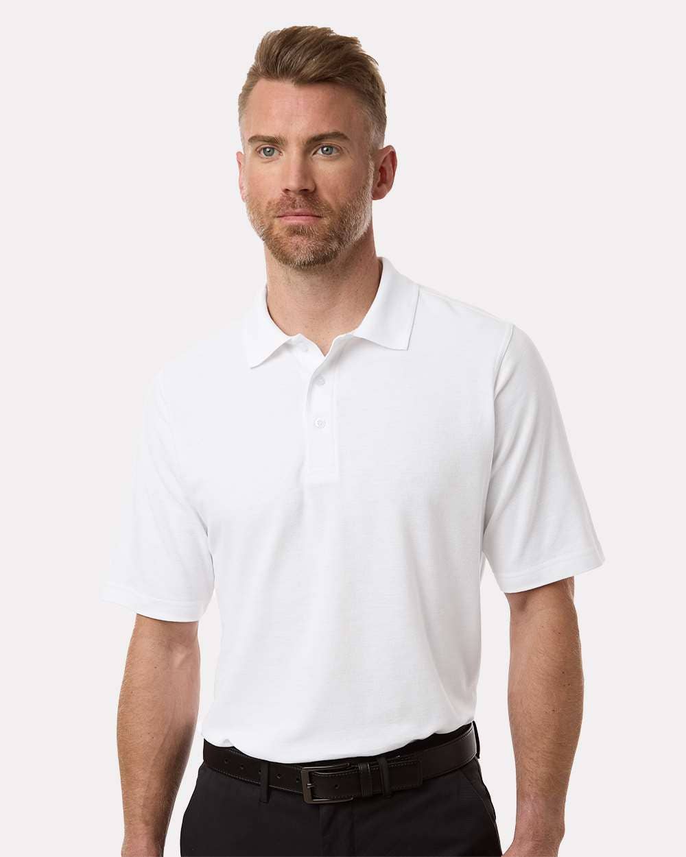 Men’s Classic Pique Polo Shirt Lightweight Comfortable S-6XL