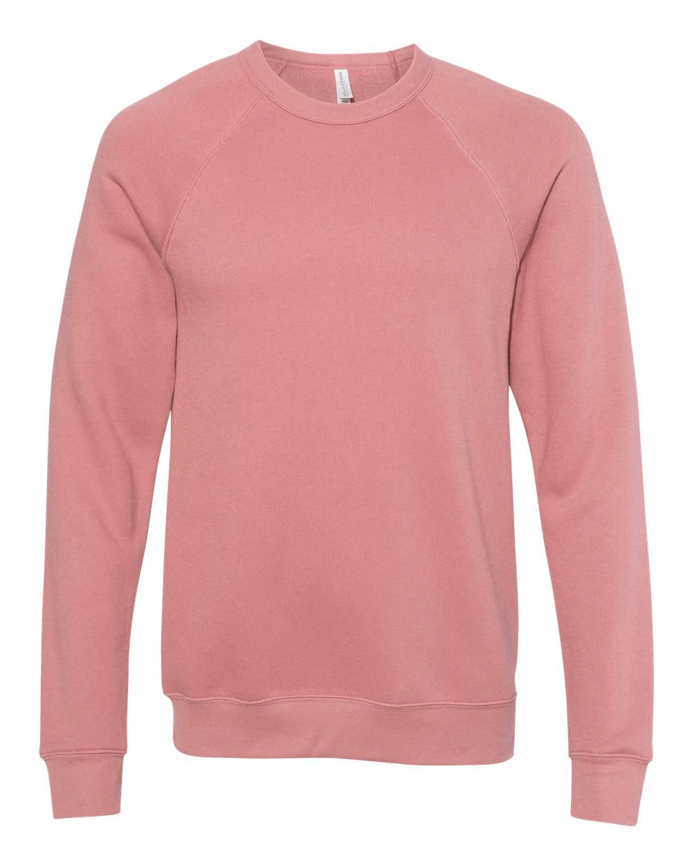 Bella+Canvas 3901 Unisex Sponge Fleece Crewneck