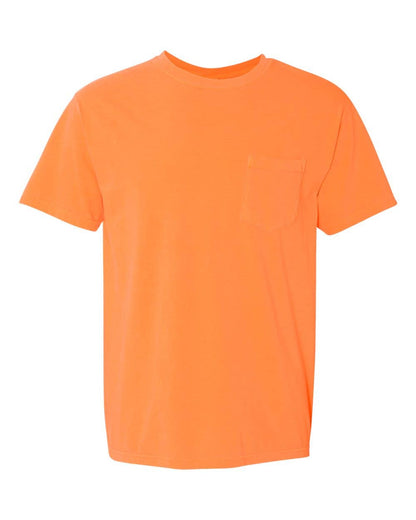 Comfort Colors Heavyweight Pocket 100% ring-spun cotton Tee