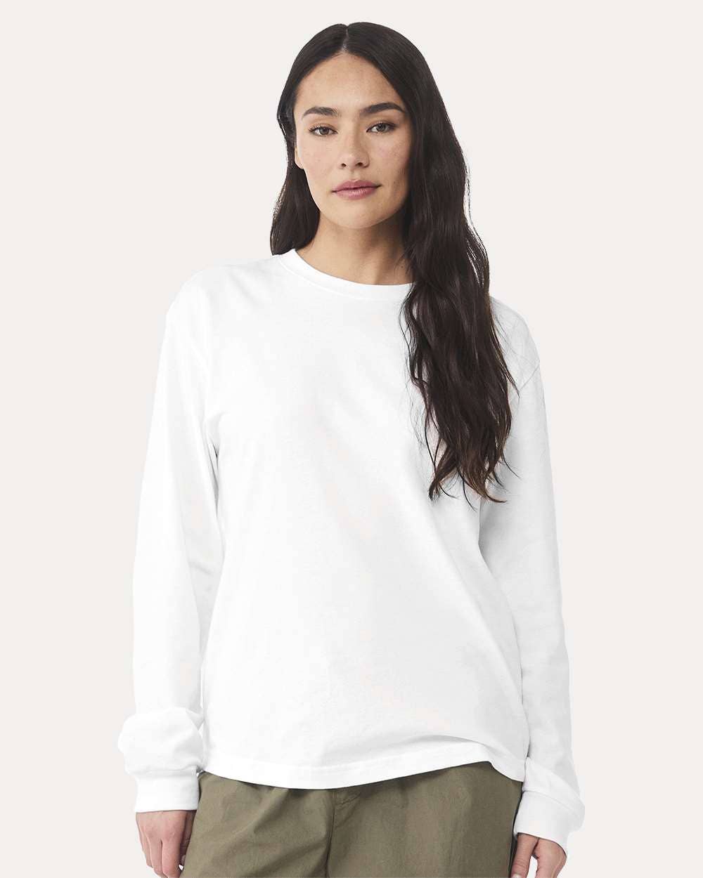 BELLA + CANVAS Heavyweight Long Sleeve Tee Relaxed Fit