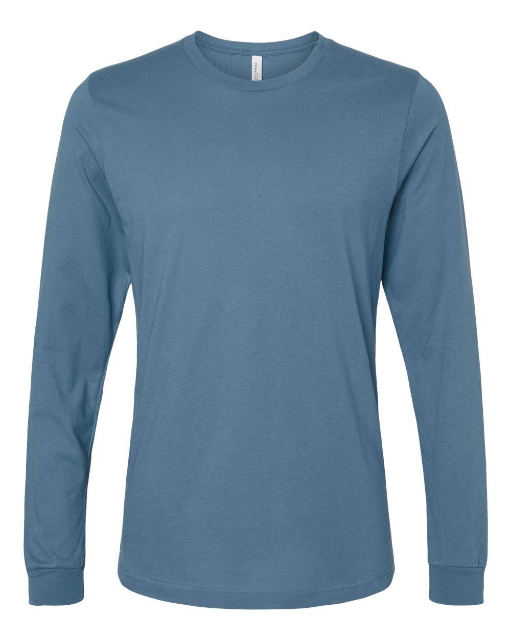 Unisex Soft Cotton Long Sleeve Tee | Bella + Canvas