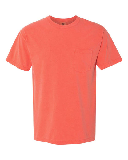 Comfort Colors Heavyweight Pocket 100% ring-spun cotton Tee