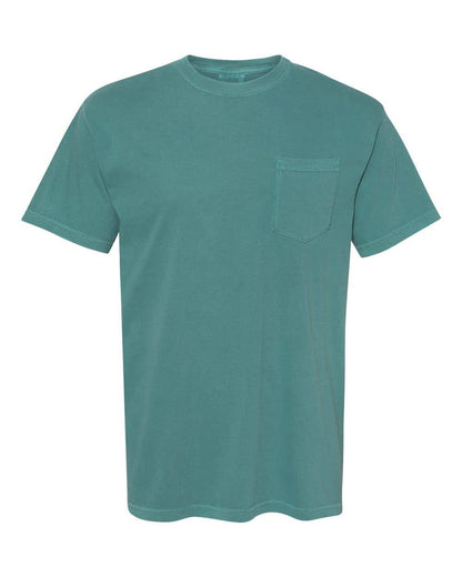 Comfort Colors Heavyweight Pocket 100% ring-spun cotton Tee