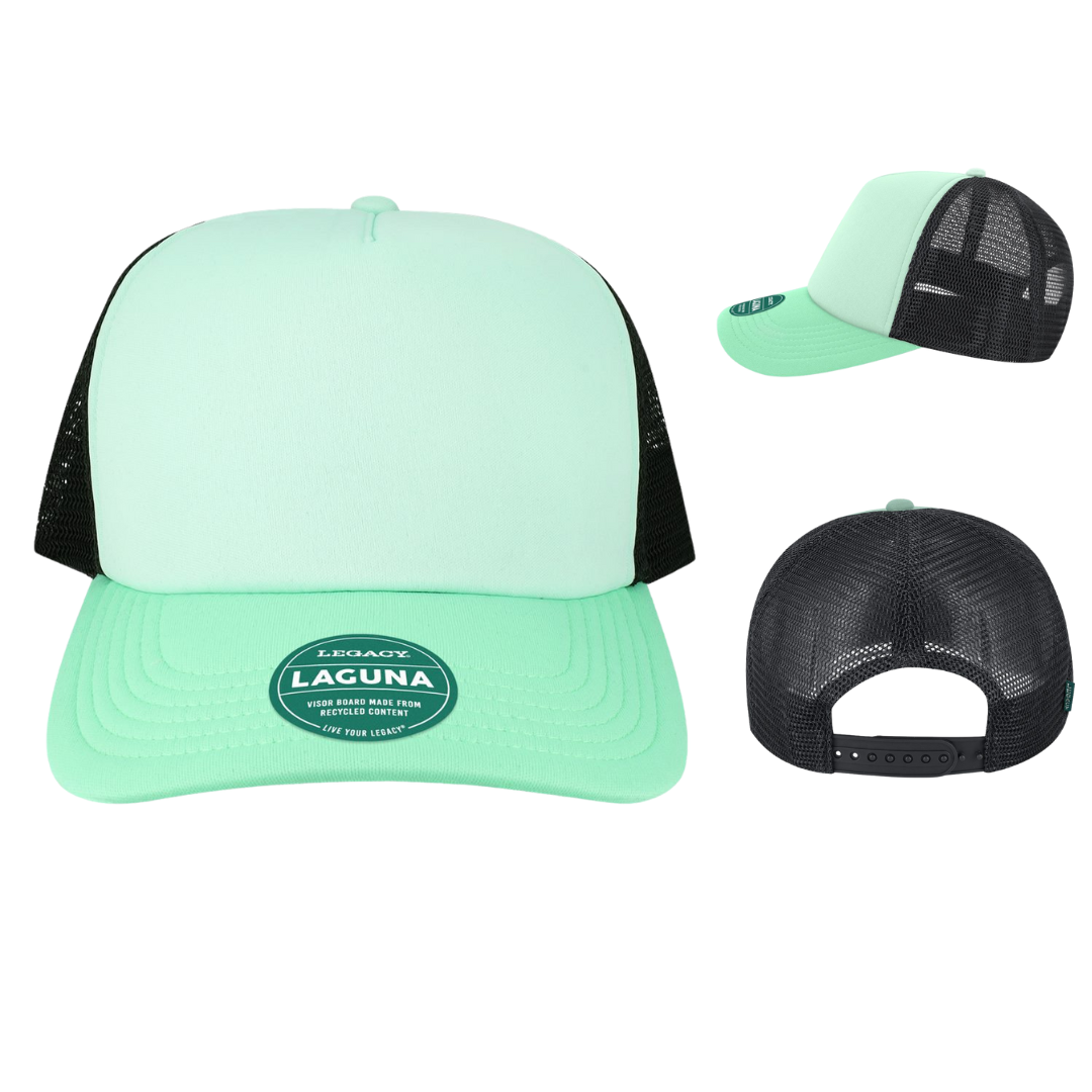 LEGACY Unisex Trucker Snapback Cap – Mesh Back Everyday Hat