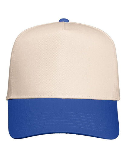 Valucap Adjustable Five-Panel Cap Clean & Comfortable Style