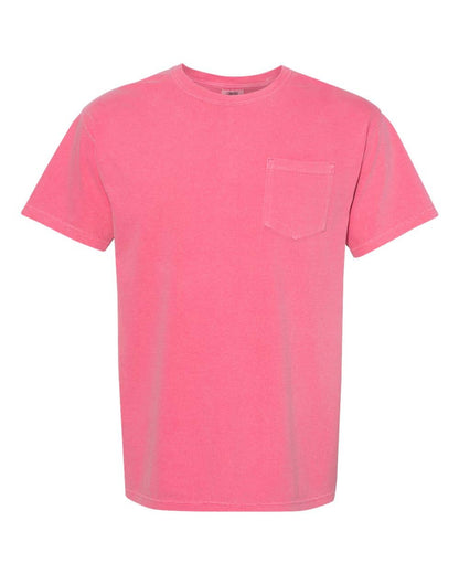Comfort Colors Heavyweight Pocket 100% ring-spun cotton Tee