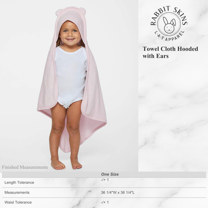 Toddler & Baby Terry Hooded Towel with Ears | Rabbit Skins