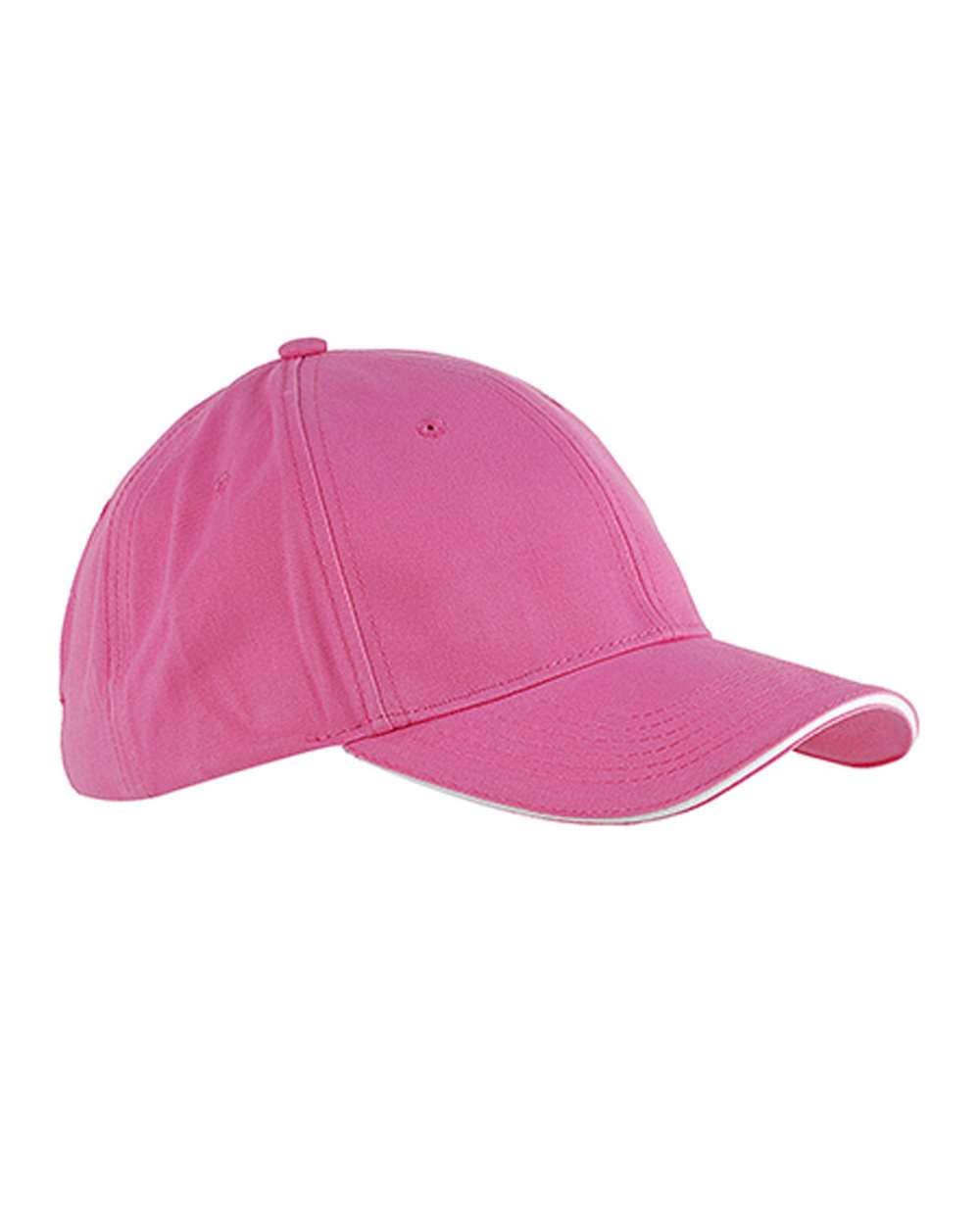 Brushed Twill Cotton Sandwich Cap – Adjustable Fit