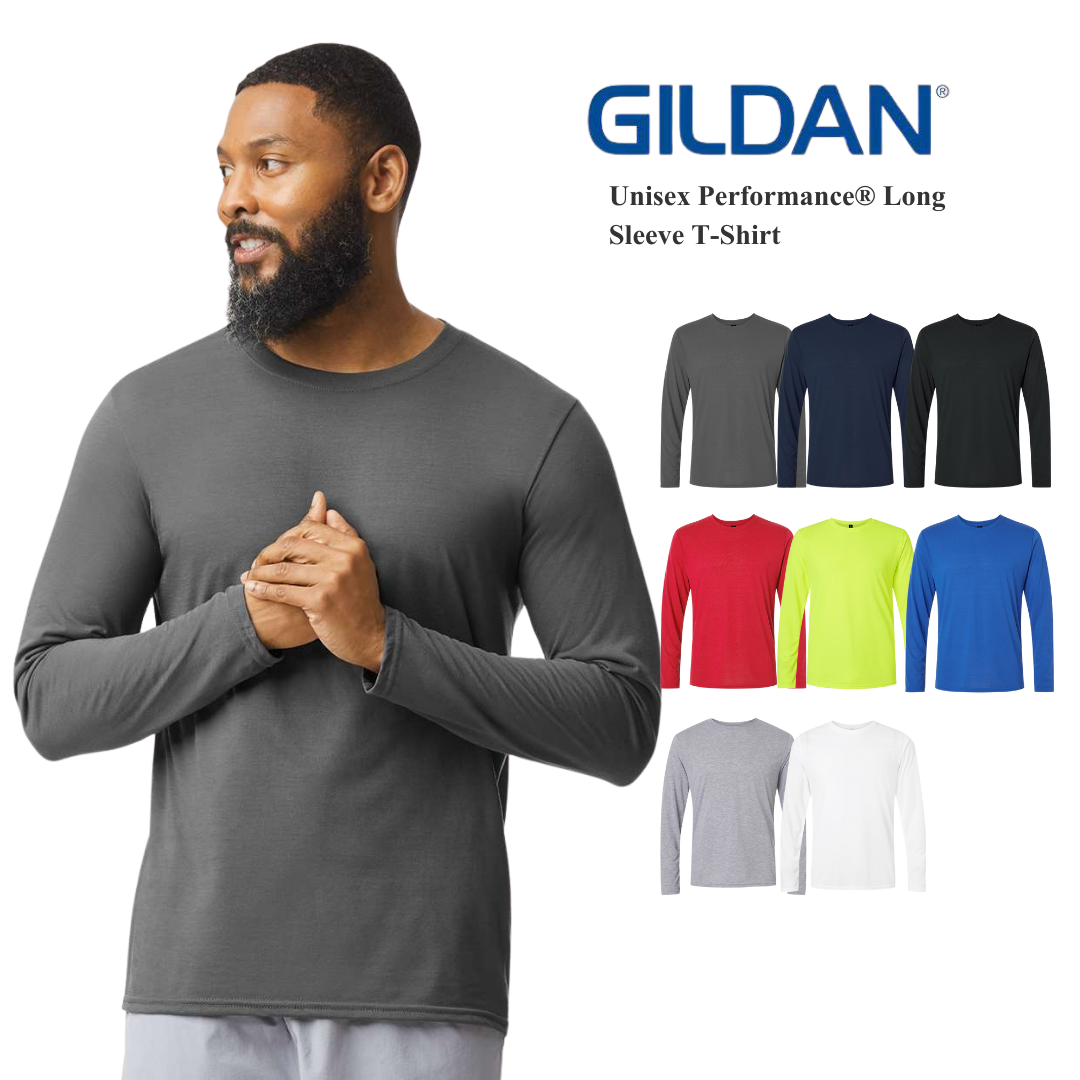 Unisex Performance Long Sleeve by Gildan | Sport-Ready Wear