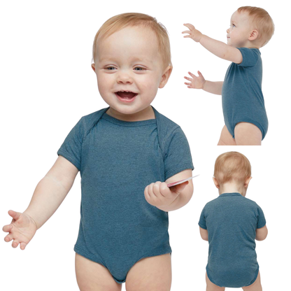 Rabbit Skins Infant Fine Jersey Cotton Bodysuit