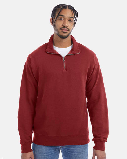 ComfortWash Unisex Quarter-Zip Pullover | Soft Vintage Feel