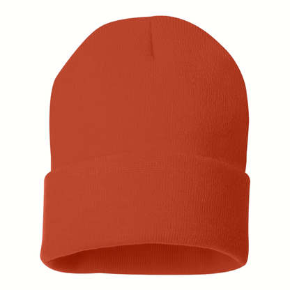 Solid Cuffed Beanie | Knit Winter Hat