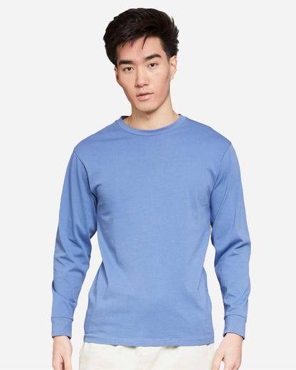Lane Seven - Heavyweight Long Sleeve Cotton T-Shirt