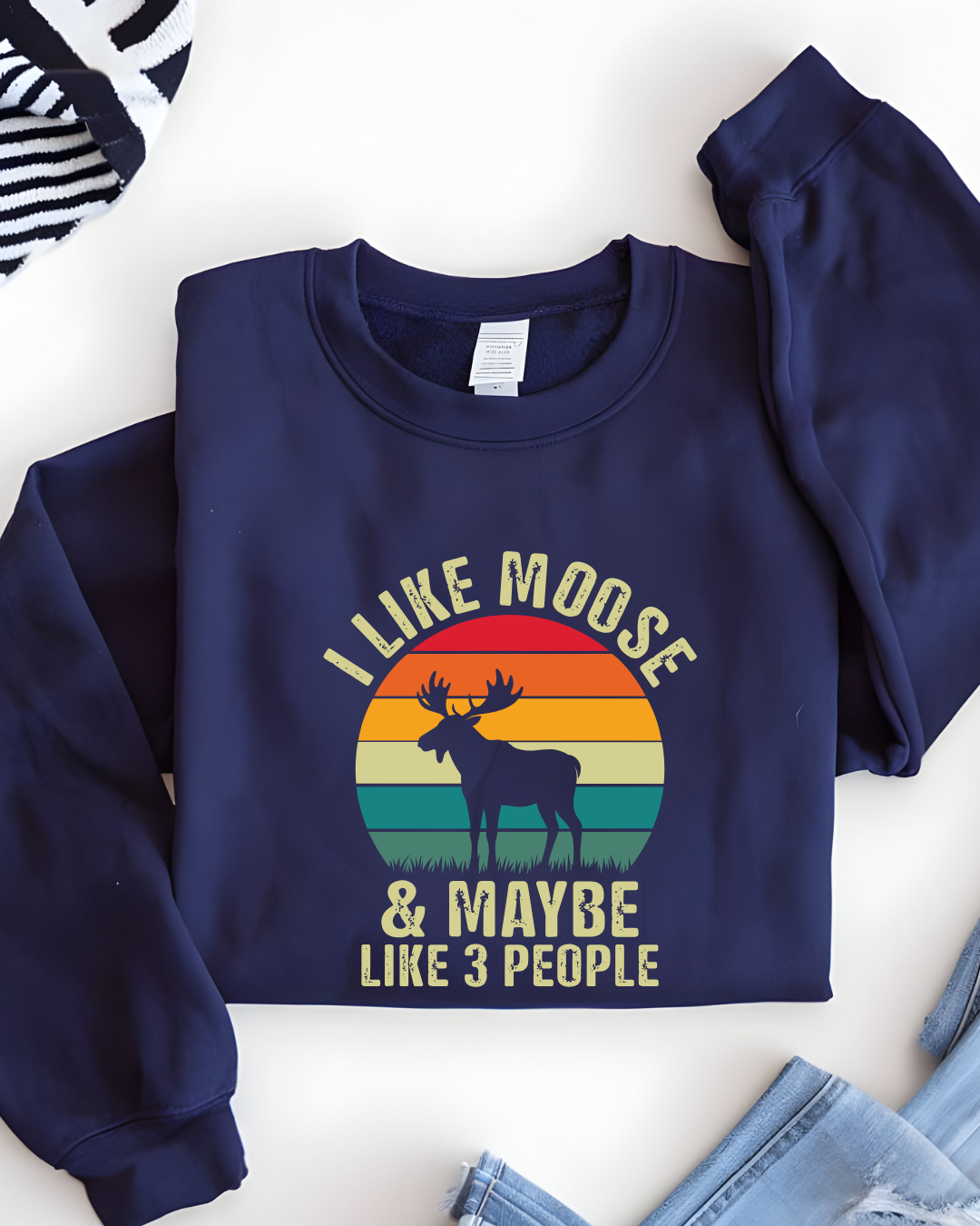 🦌 Moose Over People Sweatshirt