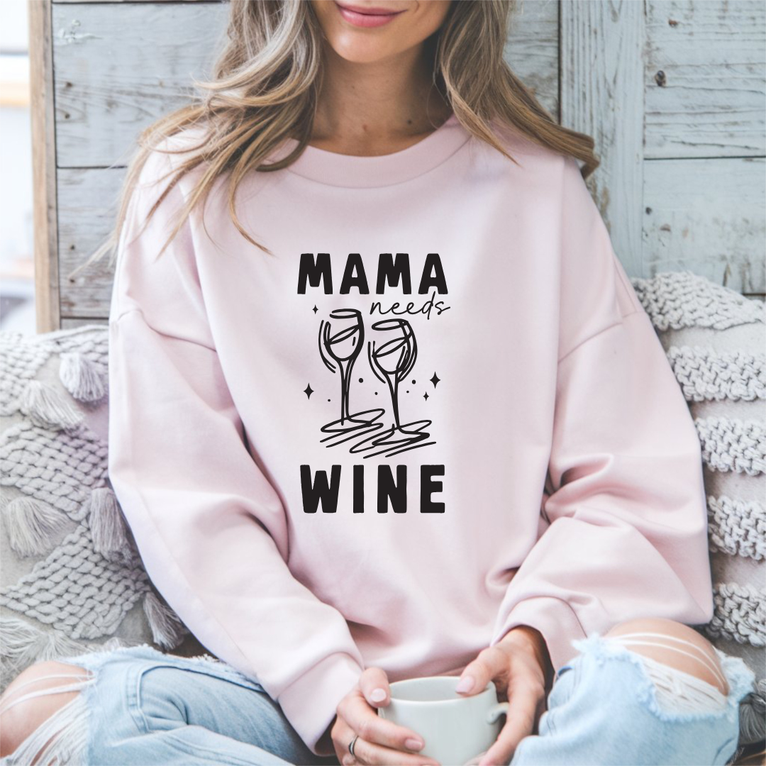🍷 Mama Needs Wine Shirt