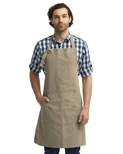 Artisan Heavy Cotton Apron – Adjustable Neck and Multi-Pocke